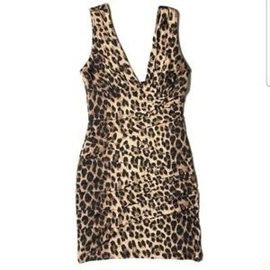 HMS NikiBiki Cheetah Bodycon Mini Dress
